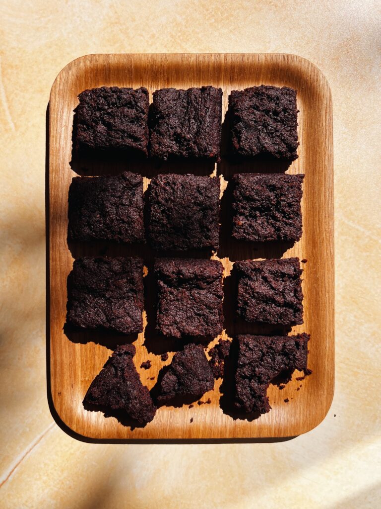 Fudgey Sweet Potato Brownies